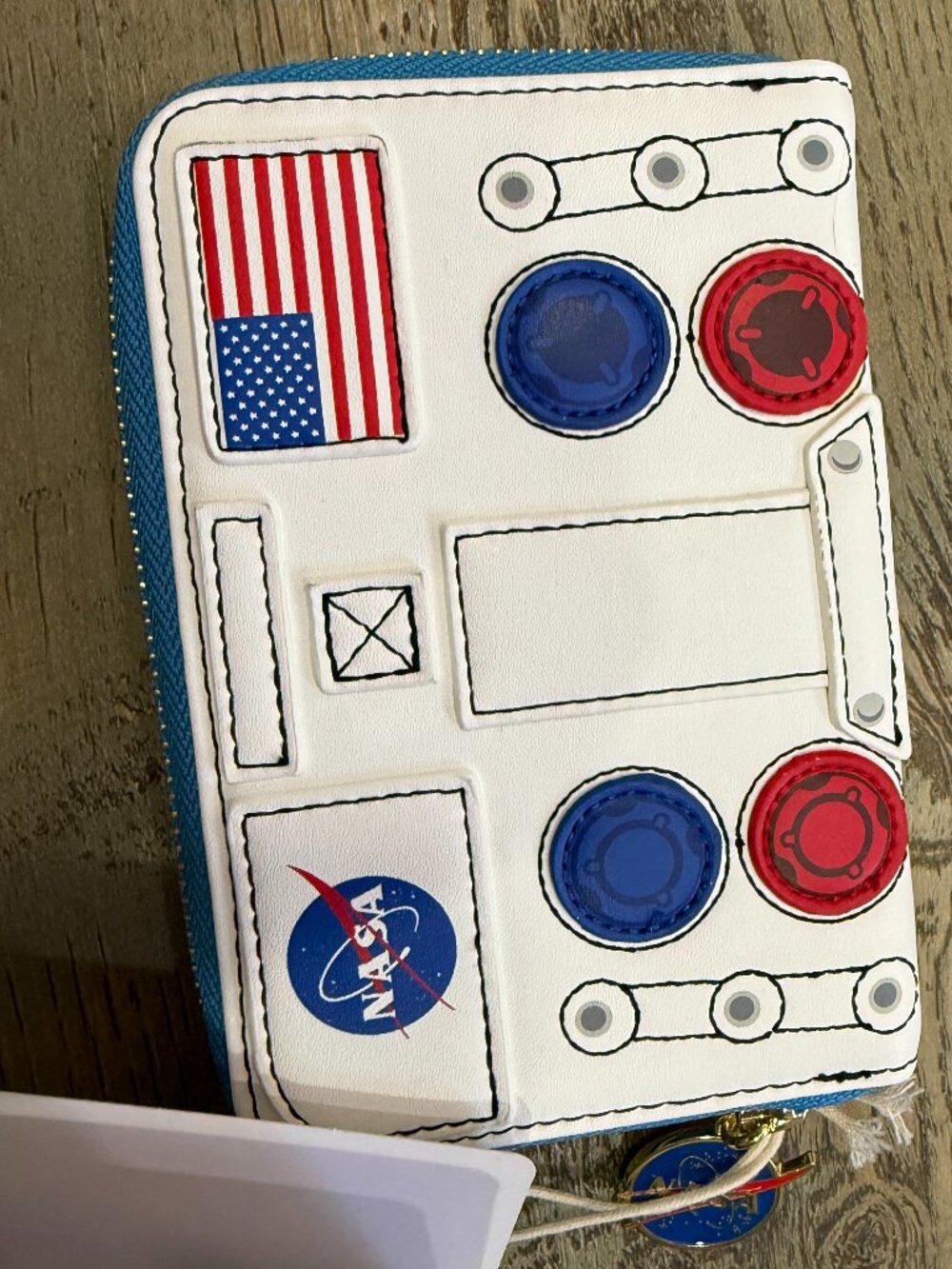 NASA Kennedy Space Center Astronaut Space Suit Loungefly Wallet